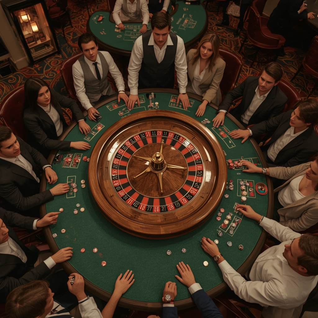 roulette en direct sur WINOUI CASINO