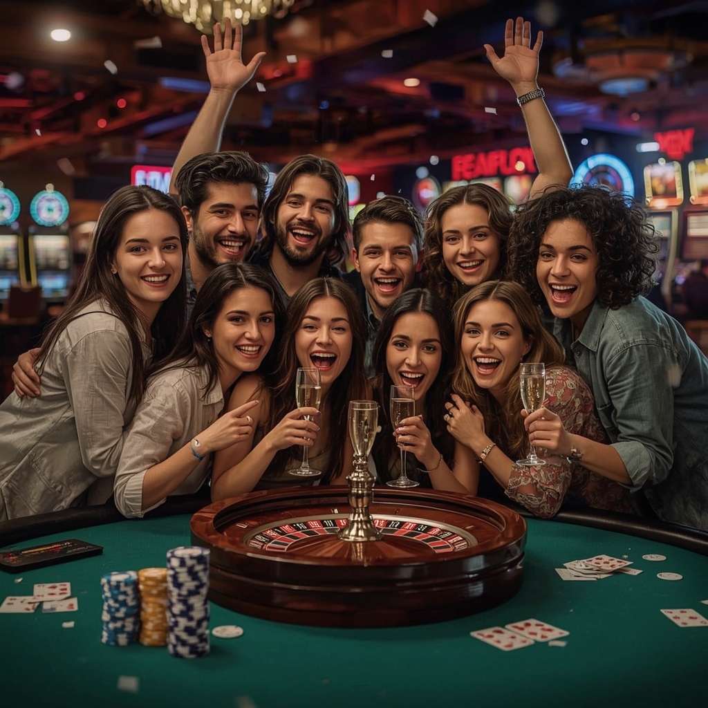bonus de casino WINOUI CASINO dans les mains d'un joueur